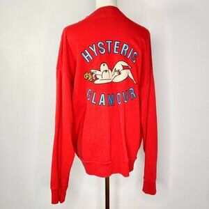 Hysteric Glamour - Red Nude Woman Bomber Jacket
